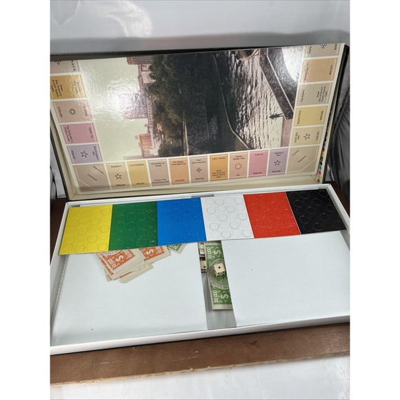 Hansen 1979 San Antonio & Austin Scene Board Game, Unpunched - Picture 5 of 6